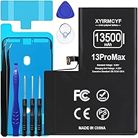 XYIRMCYF 9000mAh Super Capacity Battery Compatible with